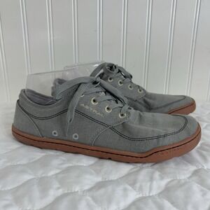 Astral Hemp Loyak Canvas Shoes Wmn 8.5 Gray VS201 Minimalist Low Profile Casual